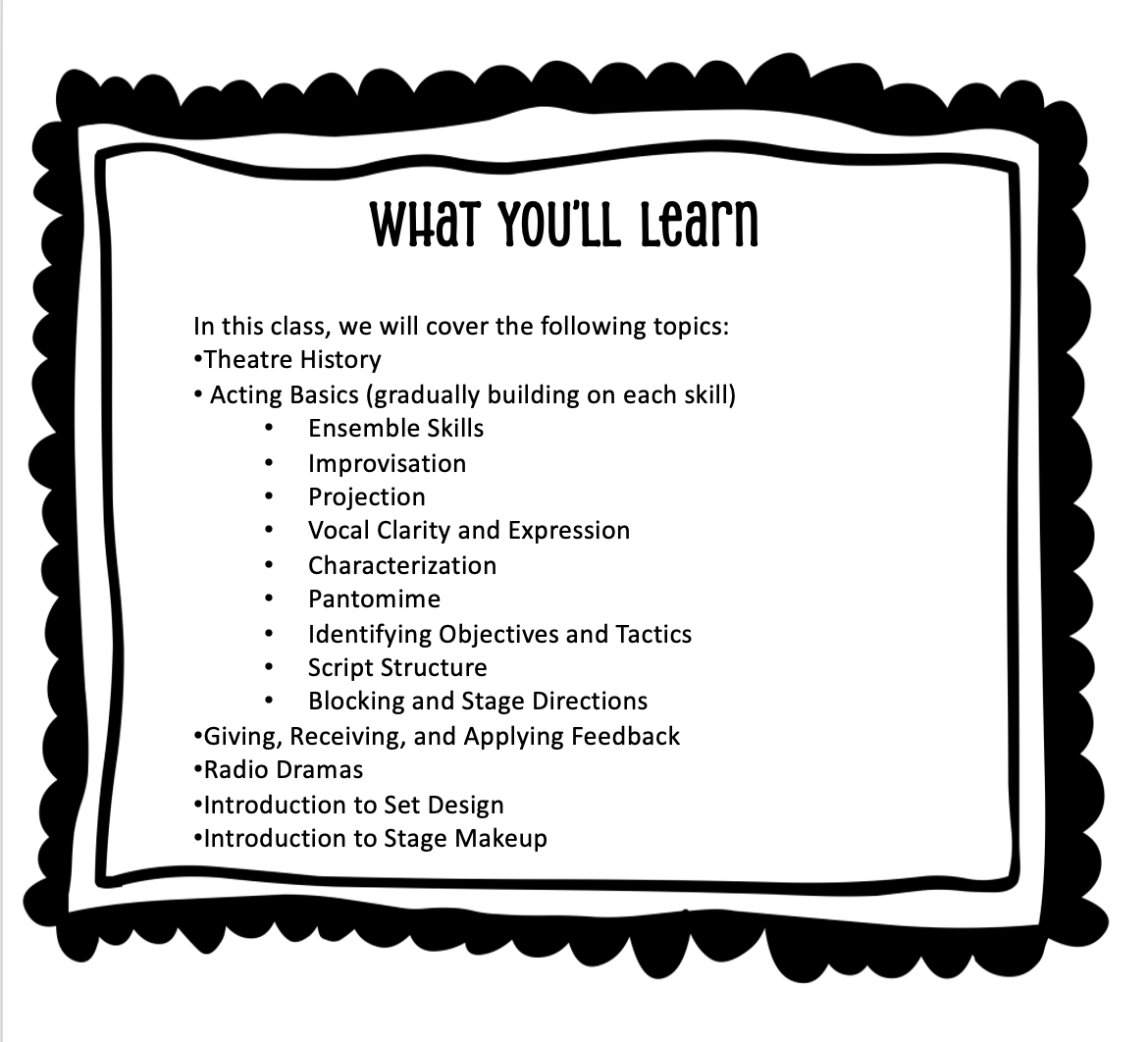 what you'll learn